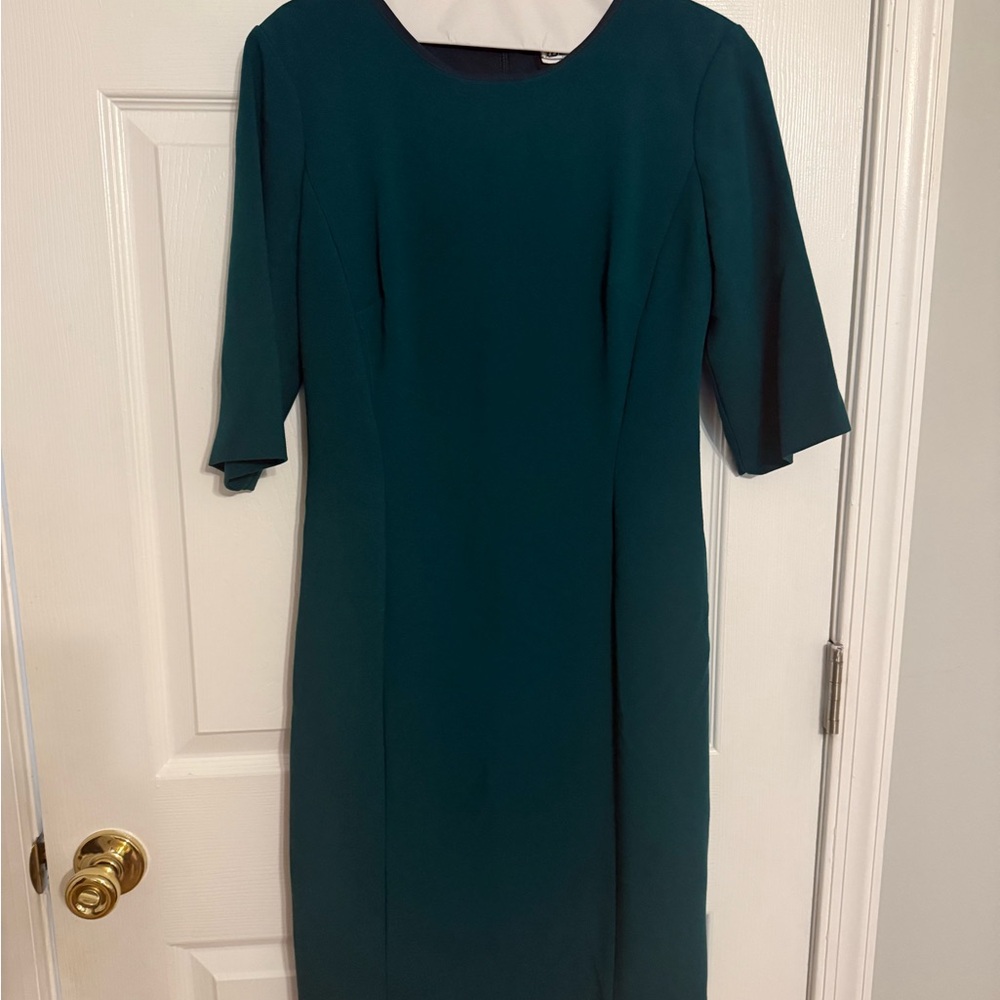 Elegant JCrew Teal Dress